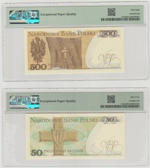 Set of 50 gold 1988 - HA + 500 gold 1982 - FE