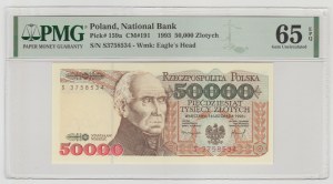 50,000 PLN 1993 - S