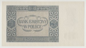 5 gold 1941 - AF series - last series of issue