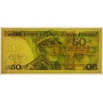 50 złotych 1975 - AK - rzadka seria