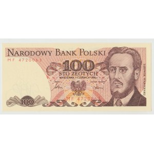 100 złotych 1986 - MF