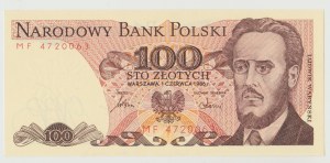 100 zloty 1986 - MF