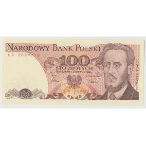 100 złotych 1986 - LR
