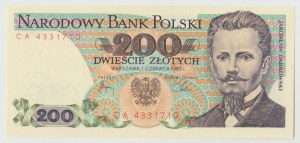200 zloty 1982 - CA