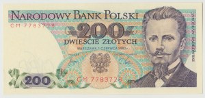 200 zloty 1982 - CM