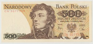 500 zloty 1982 - CN