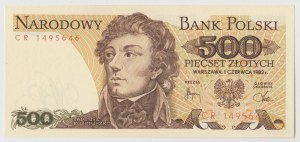 500 zloty 1982 - CR