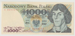 1000 PLN 1975 - E