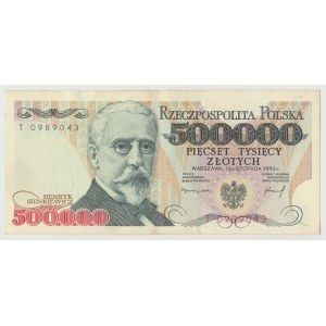 500.000 złotych 1993 - T