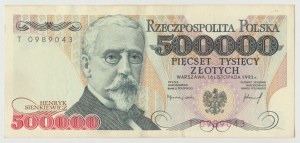 500,000 zloty 1993 - T