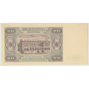 20 złotych 1948 - HM