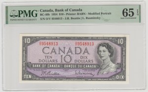 Canada 10 dollars 1954 (1961-1971)