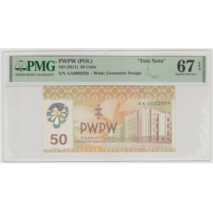PWPW 2011 - 50 Gmach PWPW + folder reklamowy