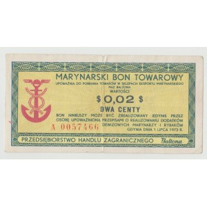 Baltona 2 centy 1973 - A