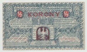 Kraków 1/2 crown 1919 - no asterisk