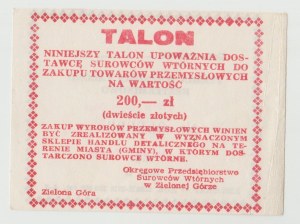 Zielona Góra Talon 200 PLN - series B