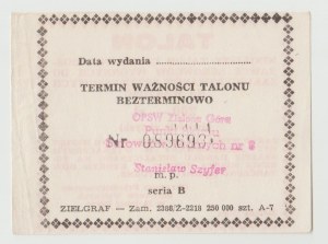 Zielona Góra Talon 200 PLN - series B