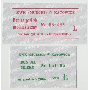 Katowice bon na mleko i posiłek 2005