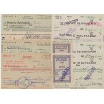 Third Reich set of checks/transfers - Deutsche Reichsbank