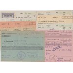 Third Reich set of checks/transfers - Deutsche Reichsbank