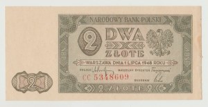 2 gold 1948 - CC - very rare series