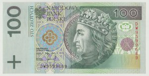 100 zloty 1994 - DW - rare series