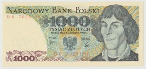 1000 PLN 1982 - DR