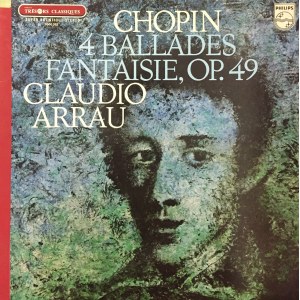 Fryderyk Chopin, 4 Ballady, Fantazja f-moll op. 49, Claudio Arrau