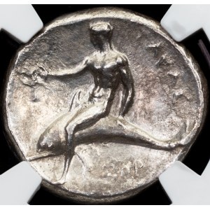Taras, AR didrachma 302-280 pred n. l.