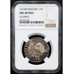 Ferdinand II., 1/4 Thaler 1631, KB, Kremnitz