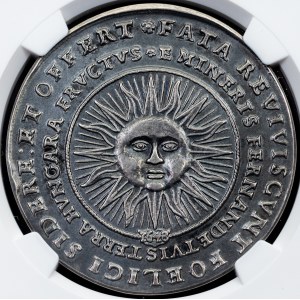 Ferdinand III., 1 1/4 Thaler (Sun & Moon) 1648 (2022), BP, Budapest