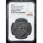 Ferdinand III., 1 1/4 Thaler (Sun & Moon) 1648 (2022), BP, Budapest