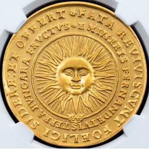 Ferdinand III., 5 Dukat (Sonne &amp; Mond) 1648 (2022), BP, Budapest
