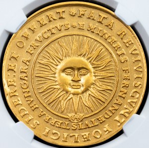 Ferdinand III., 5 Dukat (Sun & Moon) 1648 (2022), BP, Budapest