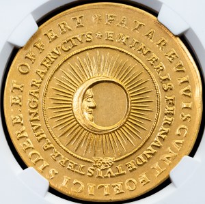 Ferdinand III., 10 Dukat (Sun & Moon) 1648 (2022), BP, Budapest