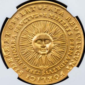 Ferdinand III., 10 Dukat (Sun & Moon) 1648 (2022), BP, Budapest