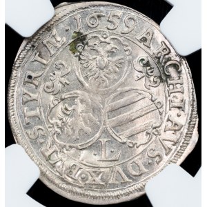 Leopold I., 3 Kreuzer 1659, Graz