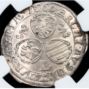 Leopold I., 3 Kreuzer 1660, Graz