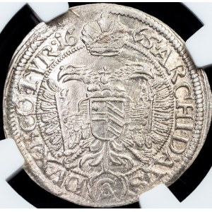 Leopold I., 3 Kreuzer 1665, Vienna