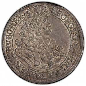 Leopold I., 1/2 Thaler 1703, KB, Kremnitz