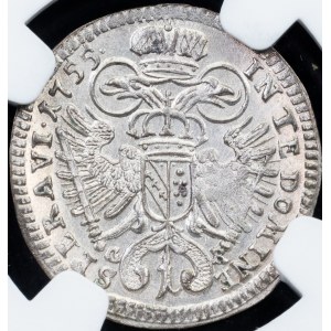 Franz I. Stephan, 1 Kreuzer 1755, Graz