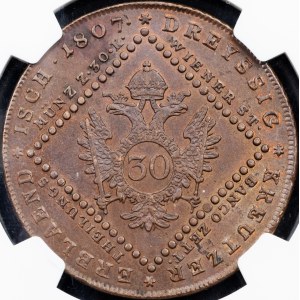 Franz I. (II.), 30 Kreuzer 1807, A, Vienna