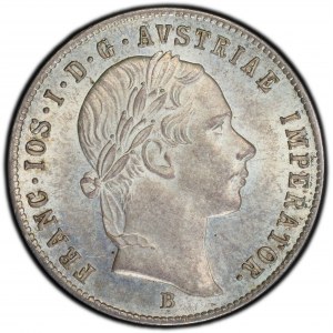 Franz Joseph I., 20 Kreuzer 1852, KB, Kremnitz