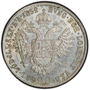Franz Joseph I., 20 Kreuzer 1852, KB, Kremnitz