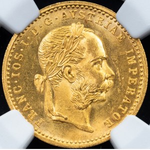 Franz Joseph I., 1 Dukat 1897, Vienna