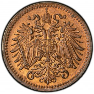 Franz Joseph I., 1 Heller 1910, Vienna