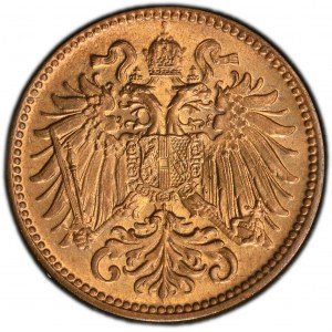 Franz Joseph I., 2 Heller 1899, Vienna