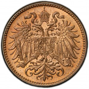 Franz Joseph I., 2 Heller 1905, Vienna
