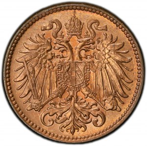 Franz Joseph I., 2 Heller 1906, Vienna