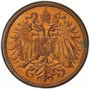 František Jozef I., 2 Heller 1910, Viedeň